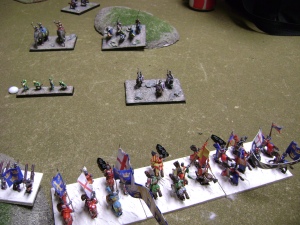Here come the skirmishers...