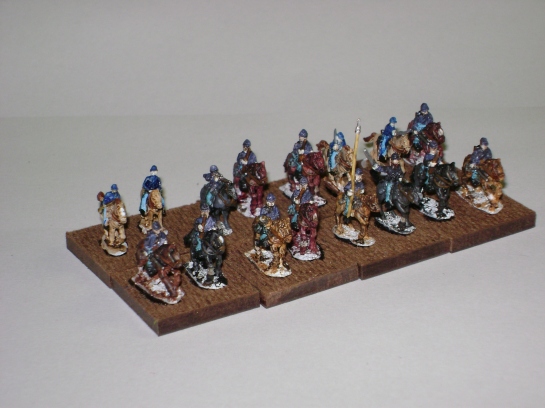 Second unit of cavalry, 8 bases